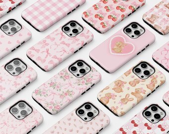 Custodia IPhone 16 Plus Con Fiocco Potok – Trasparente, TPU Anti-ingiallimento, Design Carino Per Ragazze