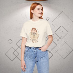 Celebrate Little Things Tee | micro joy art, tiny pleasures