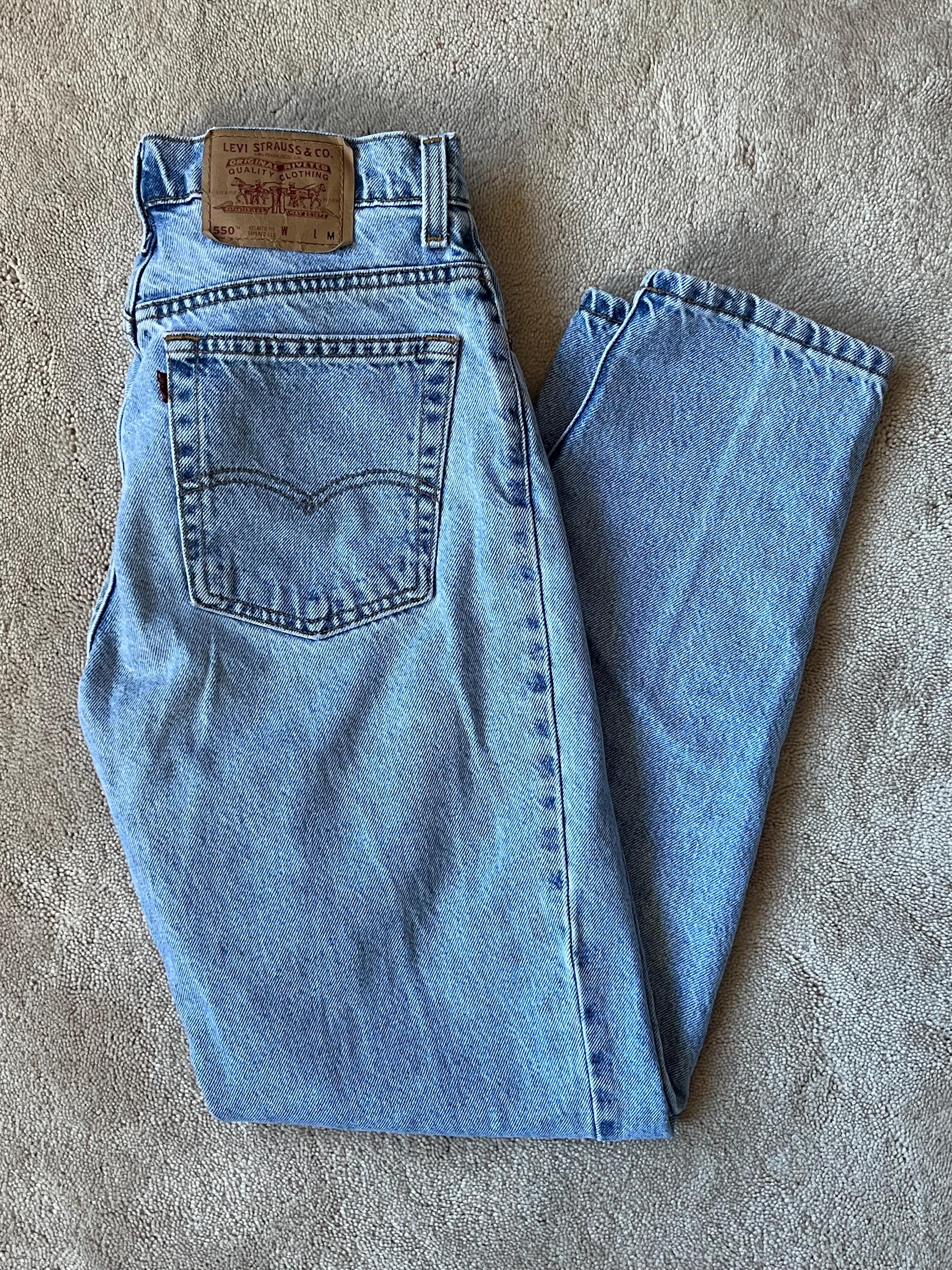 Levis 550 Relaxed Tapered - Etsy Australia