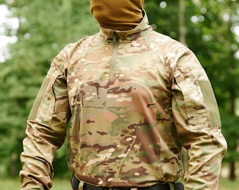Ukrainian army battle long sleeve shirt "Ubacs", Summer Combat Tactical Shirt