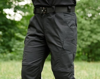 Made-to-measure Urban Cargo Pants: Custom Fit Ripstop Combat Trousers