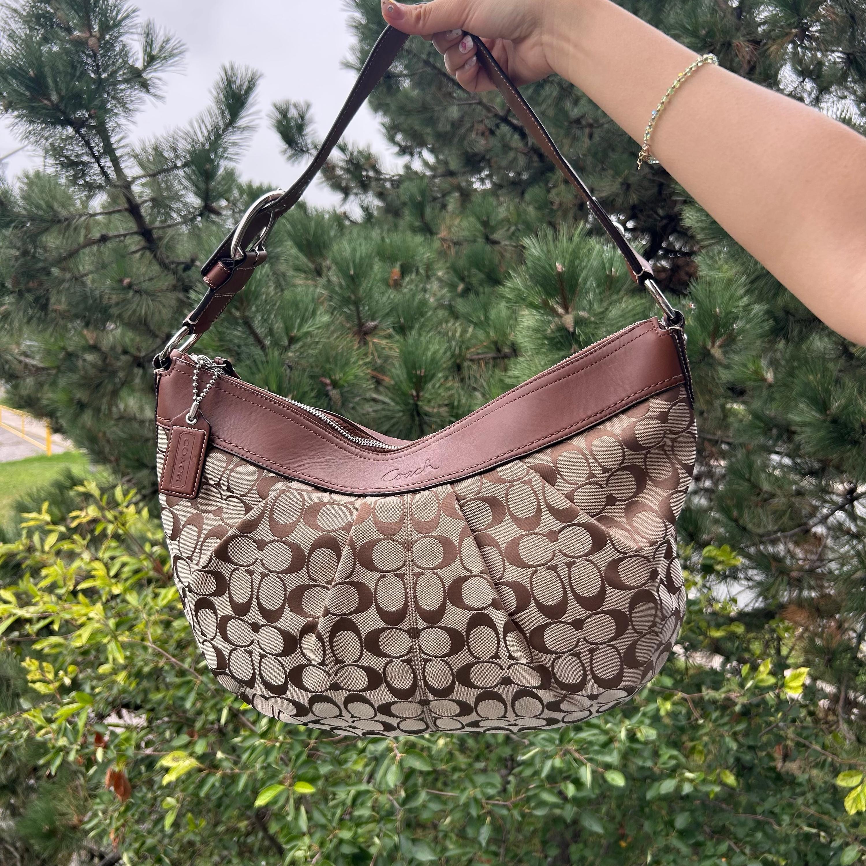 Coach Brown Hobo - Etsy Canada