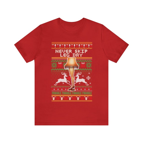 Funny Christmas Leg Lamp Fragile Fragile Definition Men Boy T-Shirt Funny Christmas Leg Lamp Fragile Fragile Definition Men Boy T-Shirt