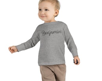 T-shirt a maniche lunghe personalizzata per bambini