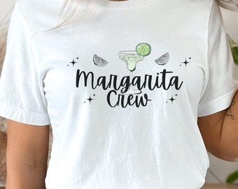 Drinking Team Tee Shirt for Her, Cinco De Mayo Crew, Matching Beach Vacation Gift, Group Bachelorette Party, Girls Bar Pub Crawl Shirts