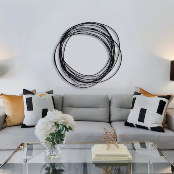 Extra Large Metal Wall Decor Etsy