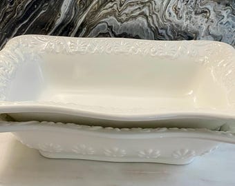 Vintage Bizzirri ceramic Italian serving dish