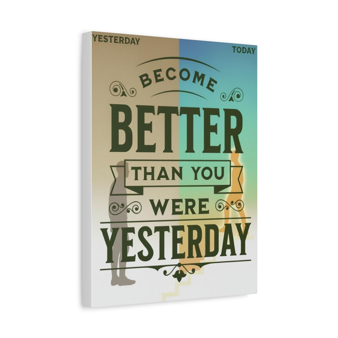 Motivational Canvas Wall Art - Inspirational Home Decor, Encouragement ...