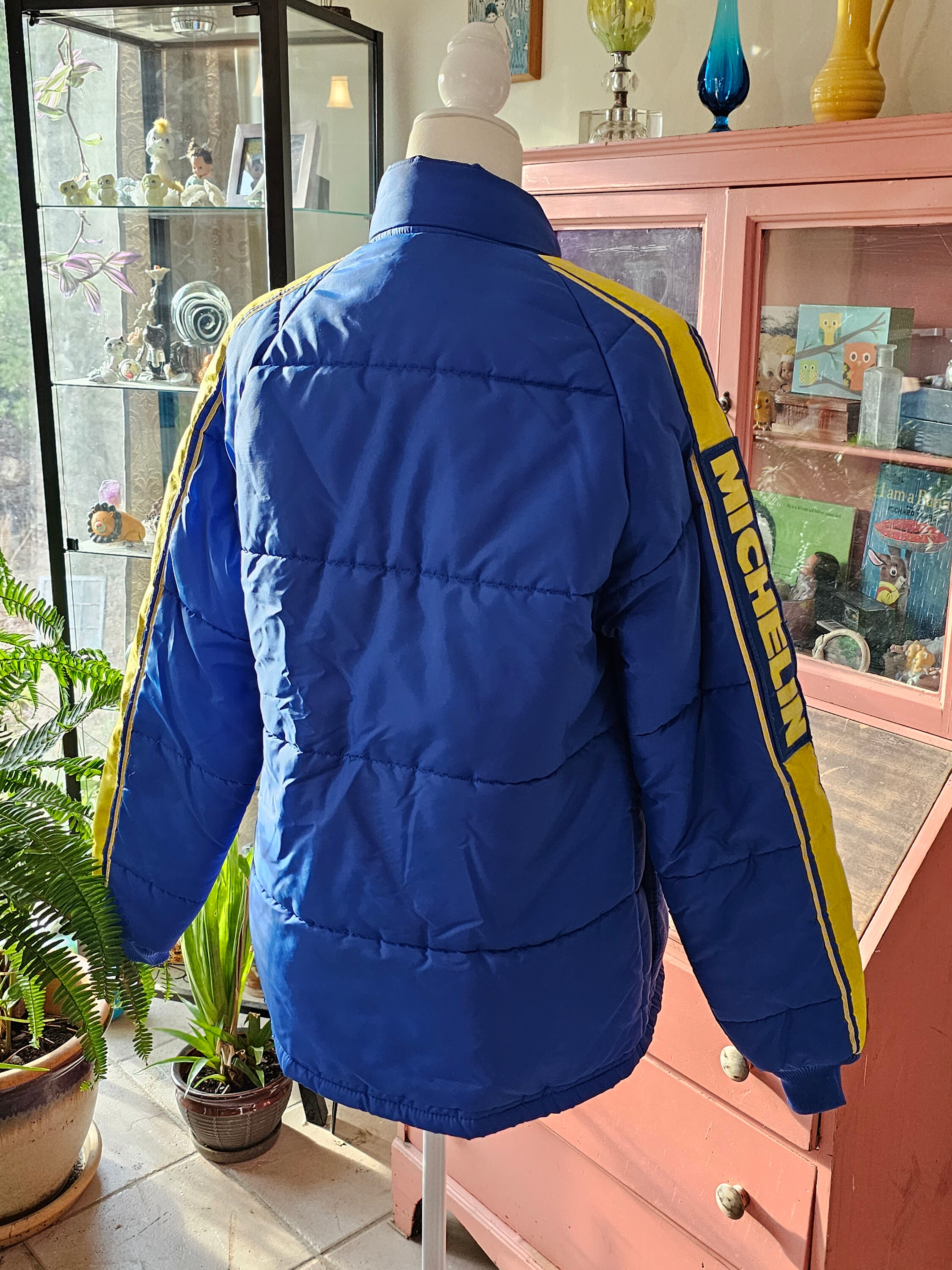 Vintage 1980's Michelin Swingster Racing Puffer Coat - Etsy