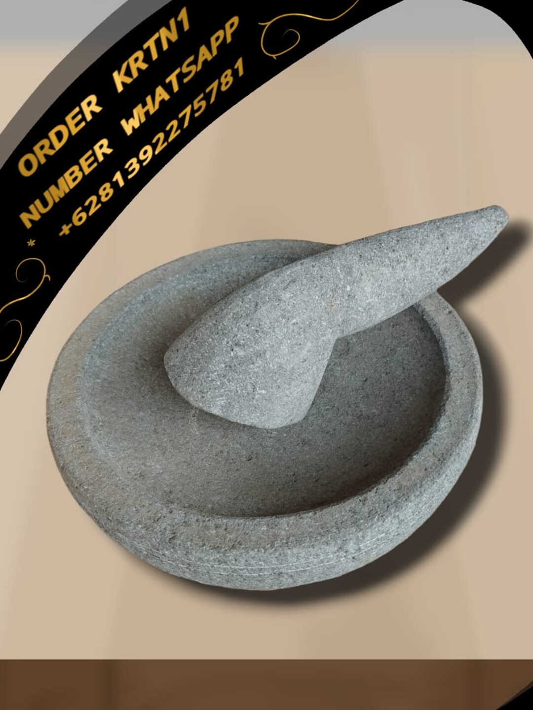 Indonesian Pestle and Mortar Etsy