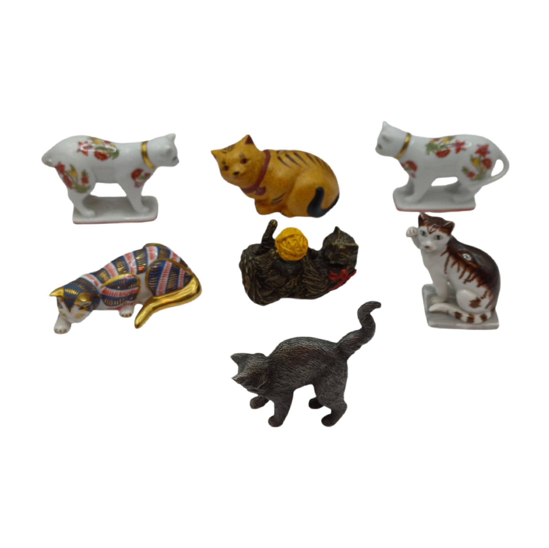 Franklin Mint Curio Cats - Etsy