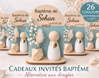 Personalized christening favors | Alternative to traditional christening sugared almonds | Original christening keepsakes | Communion favors | Christening decorations