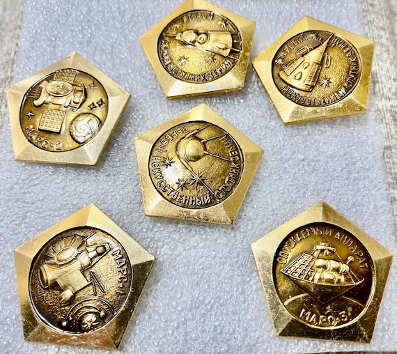 Soviet Space badges, Soviet exploration of space,… - image 2