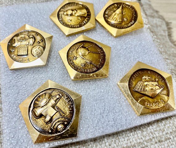 Soviet Space badges, Soviet exploration of space,… - image 3