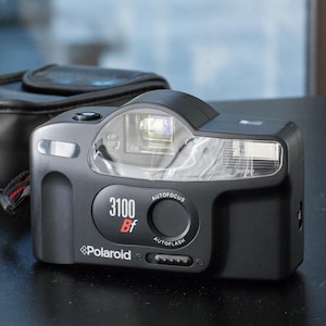 Polaroid 3100 Bf 35mm Compact Film Camera with Case