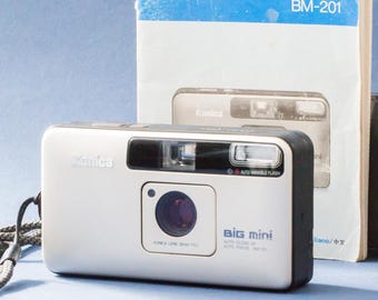 Konica - Big Mini - 35mm F/3.5 - Vintage Film - 35mm Point Shoot