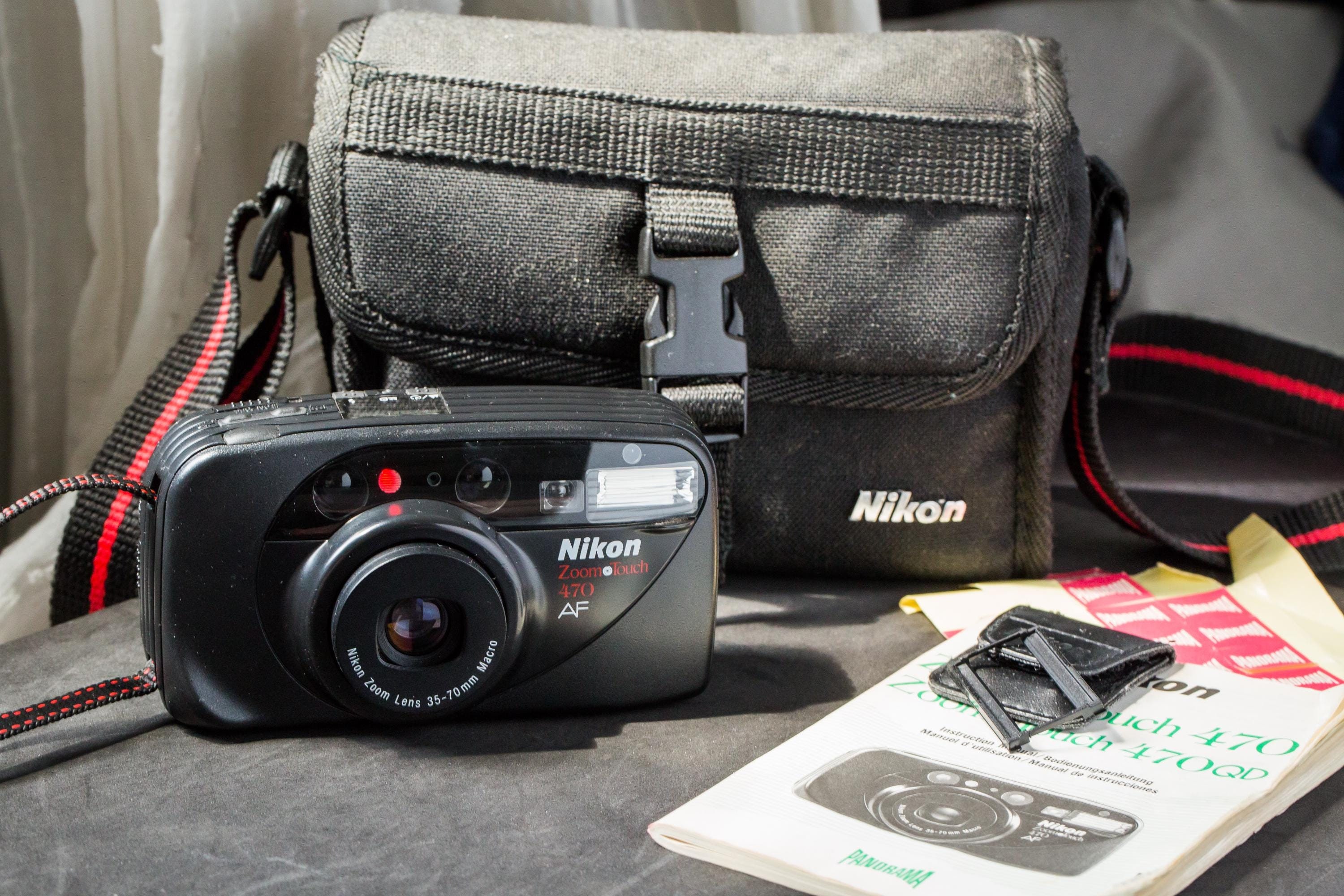 Nikon Zoom Touch 470 AF 35mm film Camera 【公式通販】