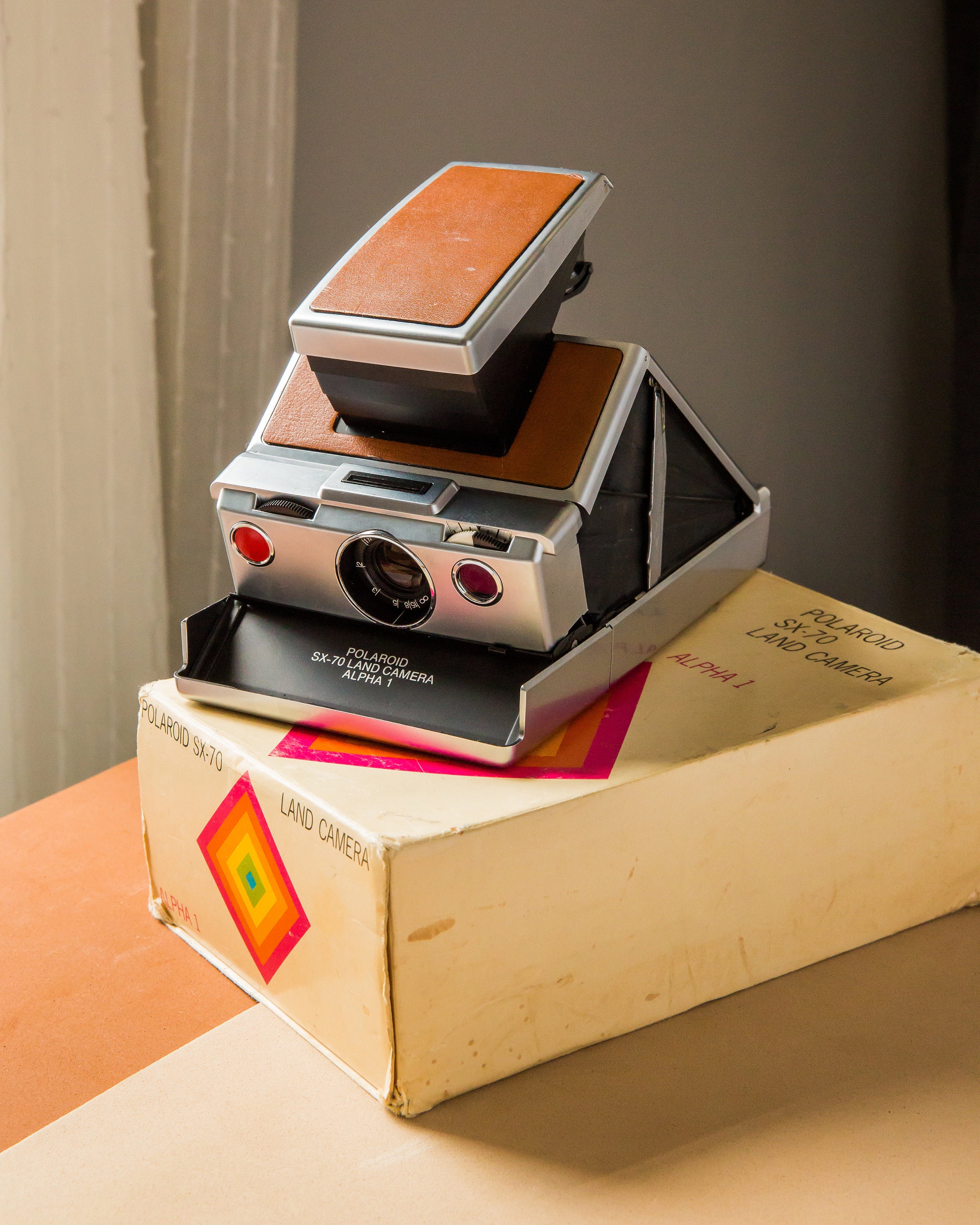 Polaroid SX-70 Alpha 1 Land Camera With Original Box - Etsy Polaroid SX-70 Alpha 1 Land Camera With Original Box - Etsy