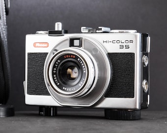Ricoh Hi-Color 35 - A Working Wind-Up 35mm Film Camera with New Light Seals