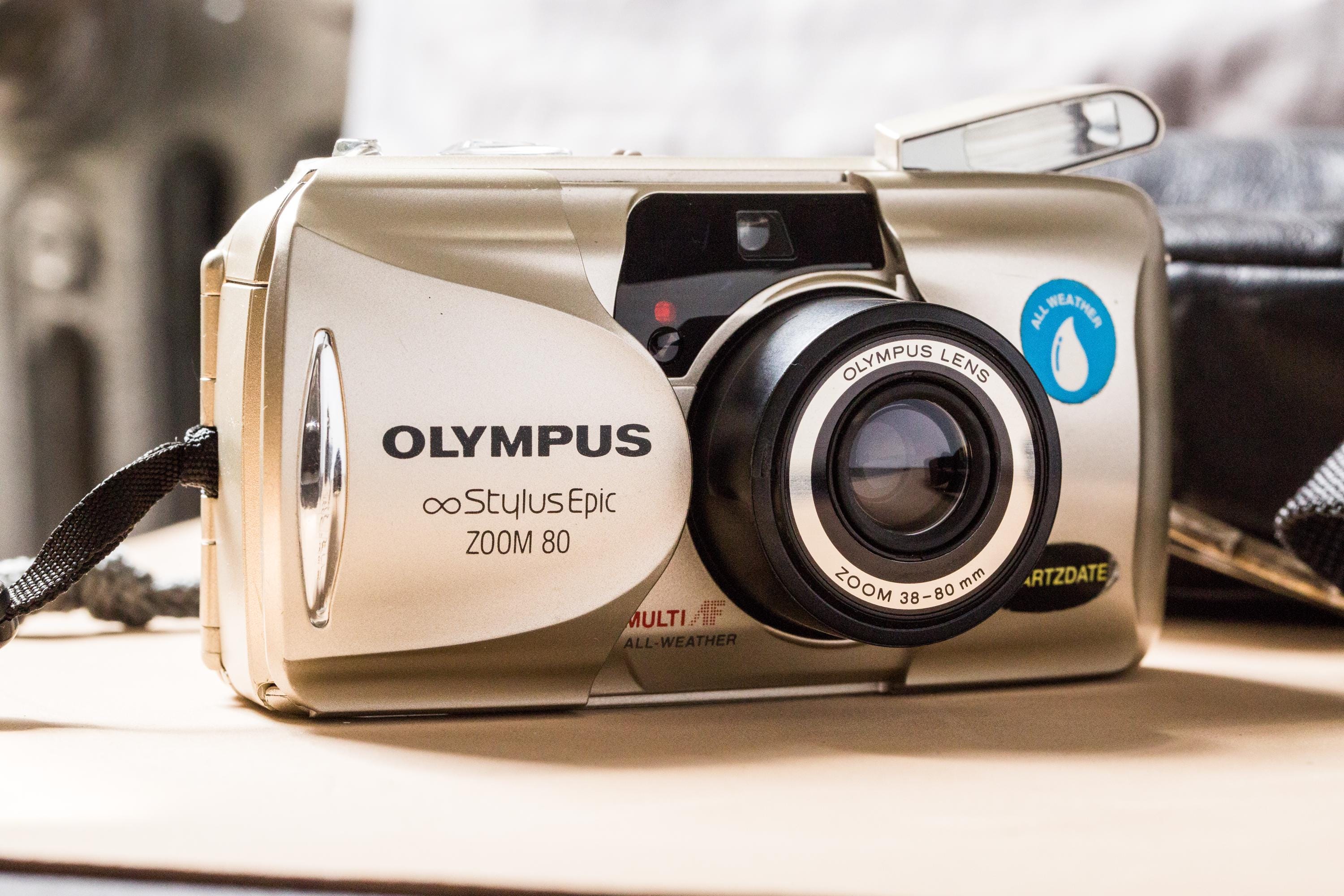 OLYMPUS Stylus 80 コンパクトフィルムカメラ Olympus Stylus Epic Zoom 80 Compact 35mm Film Camera and Case - Etsy