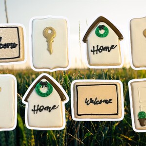 Custom Welcome Home Cookies