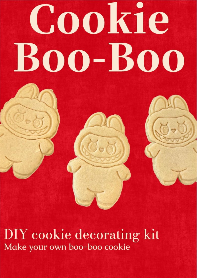 Monster Boo-boo DIY Cookie Kits - Etsy