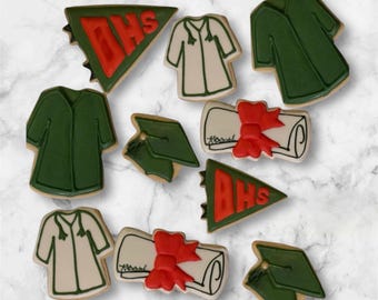 Custom Graduation Cookies
