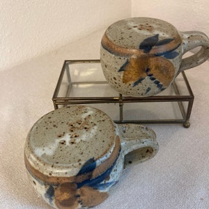 Pair of Handmade Studio Pottery Salt and Pepper Shakers