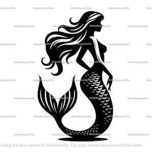 Mermaid SVG bundle
