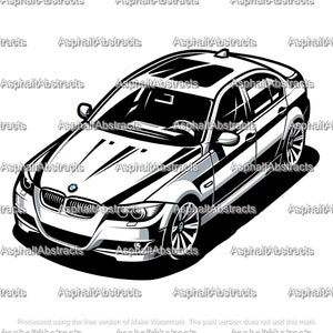 2005 - 2011 für BMW 3 Serie E90 Limousine & E90 M3 Carbon Fiber