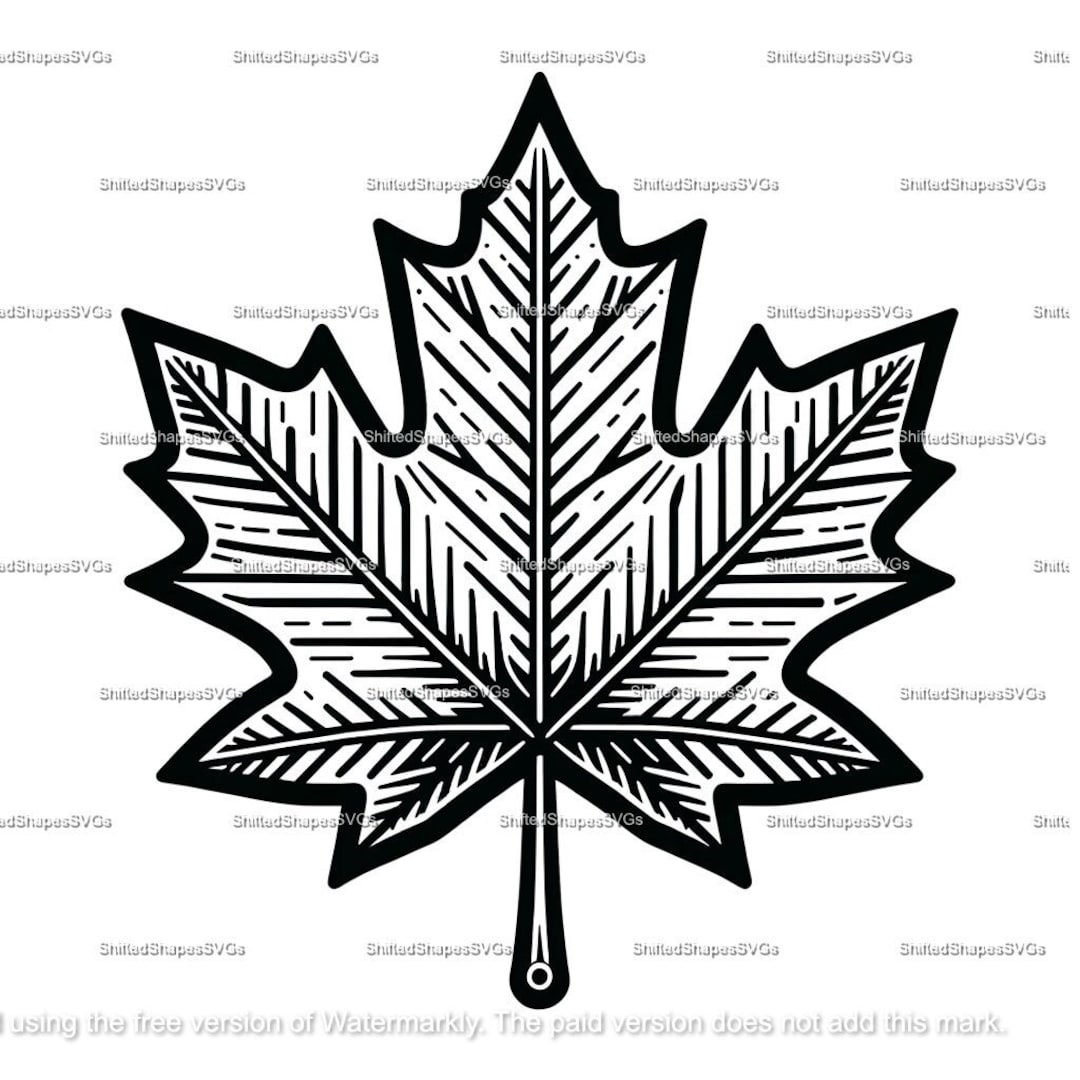Maple Leaf SVG Bundle - Etsy