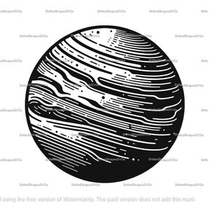 Planet Uranus SVG bundle