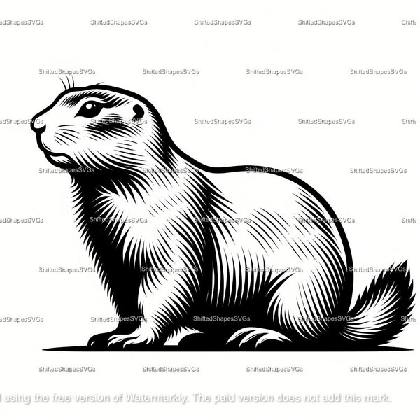 Prairie Dog Card - Etsy