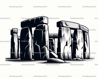 Stonehenge SVG bundle