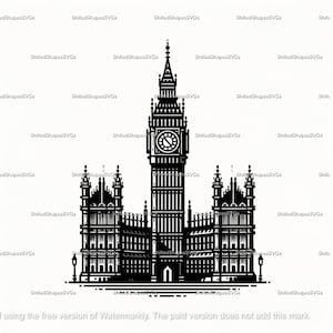 Big Ben SVG bundle