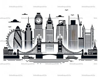 London Skyline SVG bundle