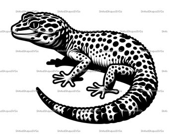 Leopard Gecko SVG bundle