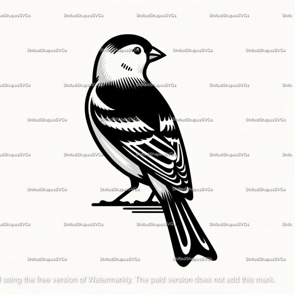 American Goldfinch SVG bundle