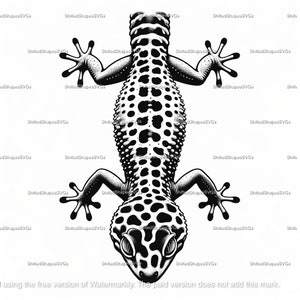 Leopard Gecko SVG bundle image 5