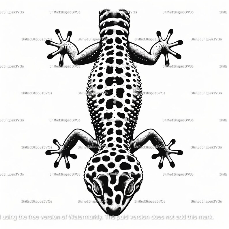Leopard Gecko SVG bundle image 5