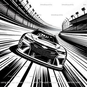NASCAR Racing SVG bundle