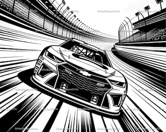 NASCAR Racing SVG bundle