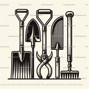 Garden Tools SVG bundle