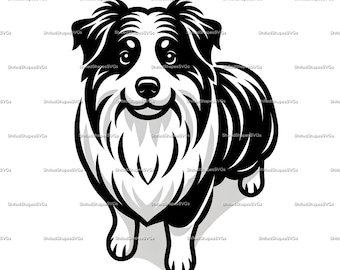 Australian Shepherd SVG Set - 5 Exquisite Designs for Creative Projects