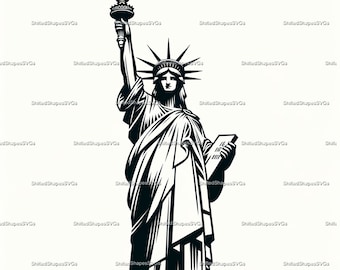 Statue of Liberty SVG bundle