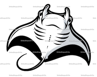 Manta Ray SVG bundle