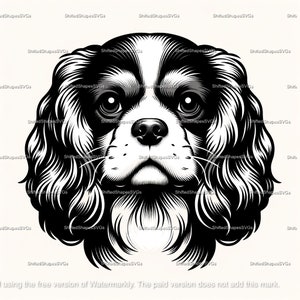 Cavalier King Charles Spaniel SVG Bundle