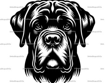 Mastiff SVG bundle