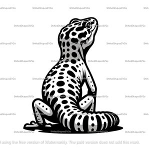 Leopard Gecko SVG bundle image 4