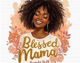 Gezegende mama, png PNGEgg | Spreuken 31 Kunst | Ontwerp met geloofsmoeder